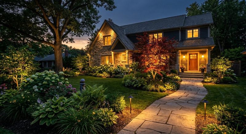 Landscape Lighting Installation in Orem, UT
