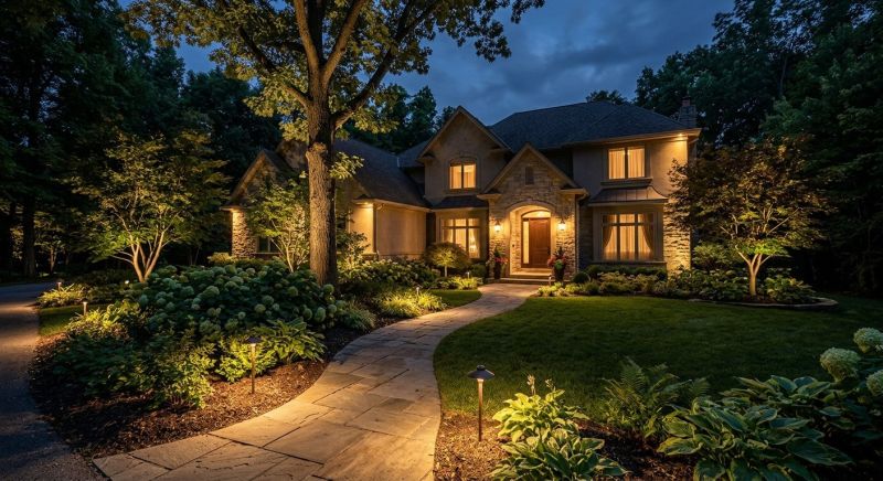Landscape Lighting Installation in Kansas City, MO